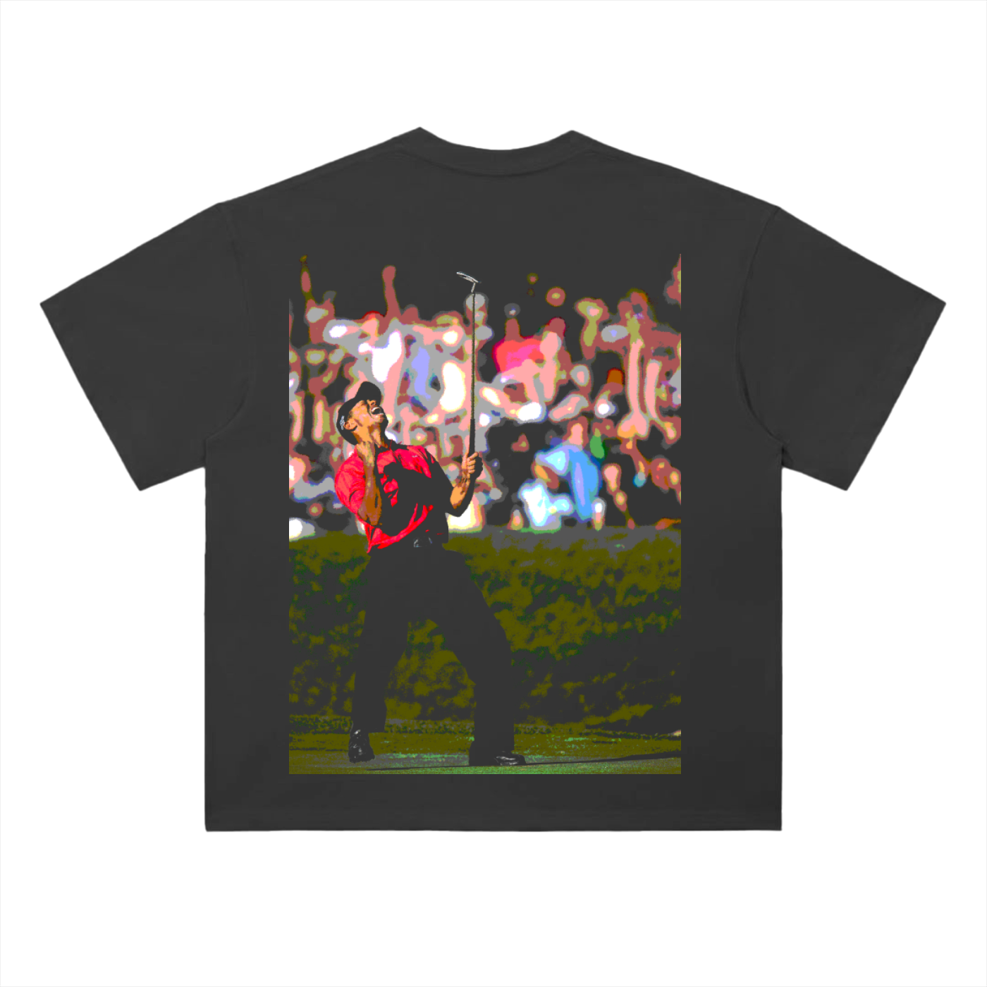 Tiger Woods - Tee (Colour Print)